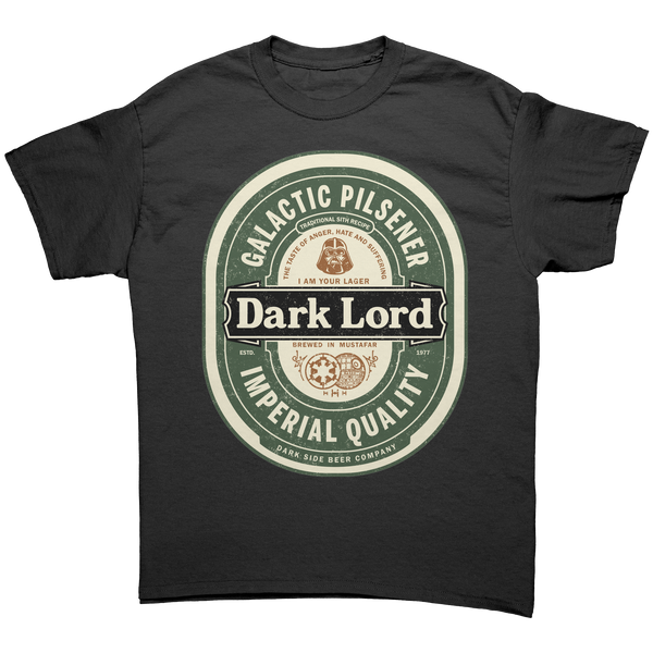 DARK LORD - GALACTIC PILSENER - NEW POP TURBO TEE!