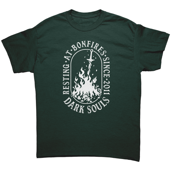 DARK SOULS - RESTING AT BONFIRES - NEW POP TURBO TEE!