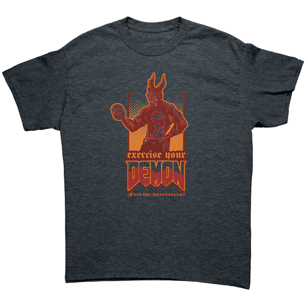 DOOM - DEMON EXERCISE - NEW POP TURBO TEE!