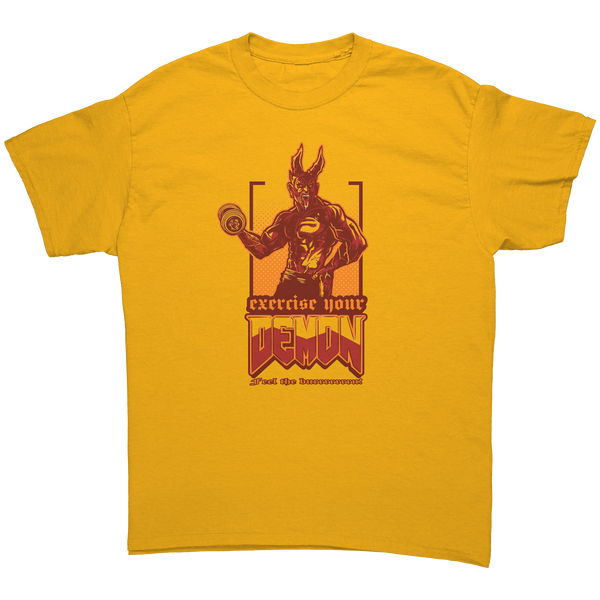 DOOM - DEMON EXERCISE - NEW POP TURBO TEE!