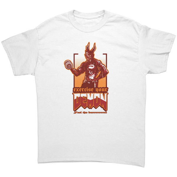 DOOM - DEMON EXERCISE - NEW POP TURBO TEE!