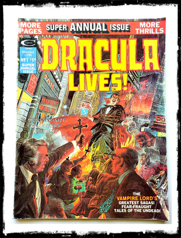 DRACULA LIVES! - ANNUAL #1 (1974 - VG/FN)