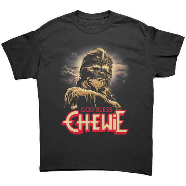 GOD BLESS CHEWIE - OZZY TRIBUTE - HEAVY METAL TURBO TEE!
