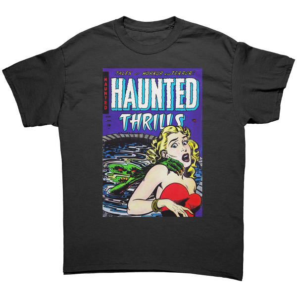 HAUNTED THRILLS 1954 - GOLDEN AGE TURBO TEE!