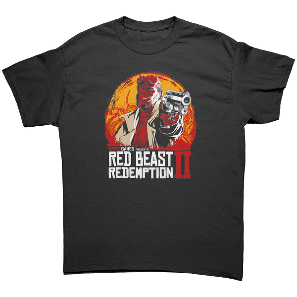 HELLBOY - RED BEAST REDEMPTION II - NEW POP TURBO TEE!