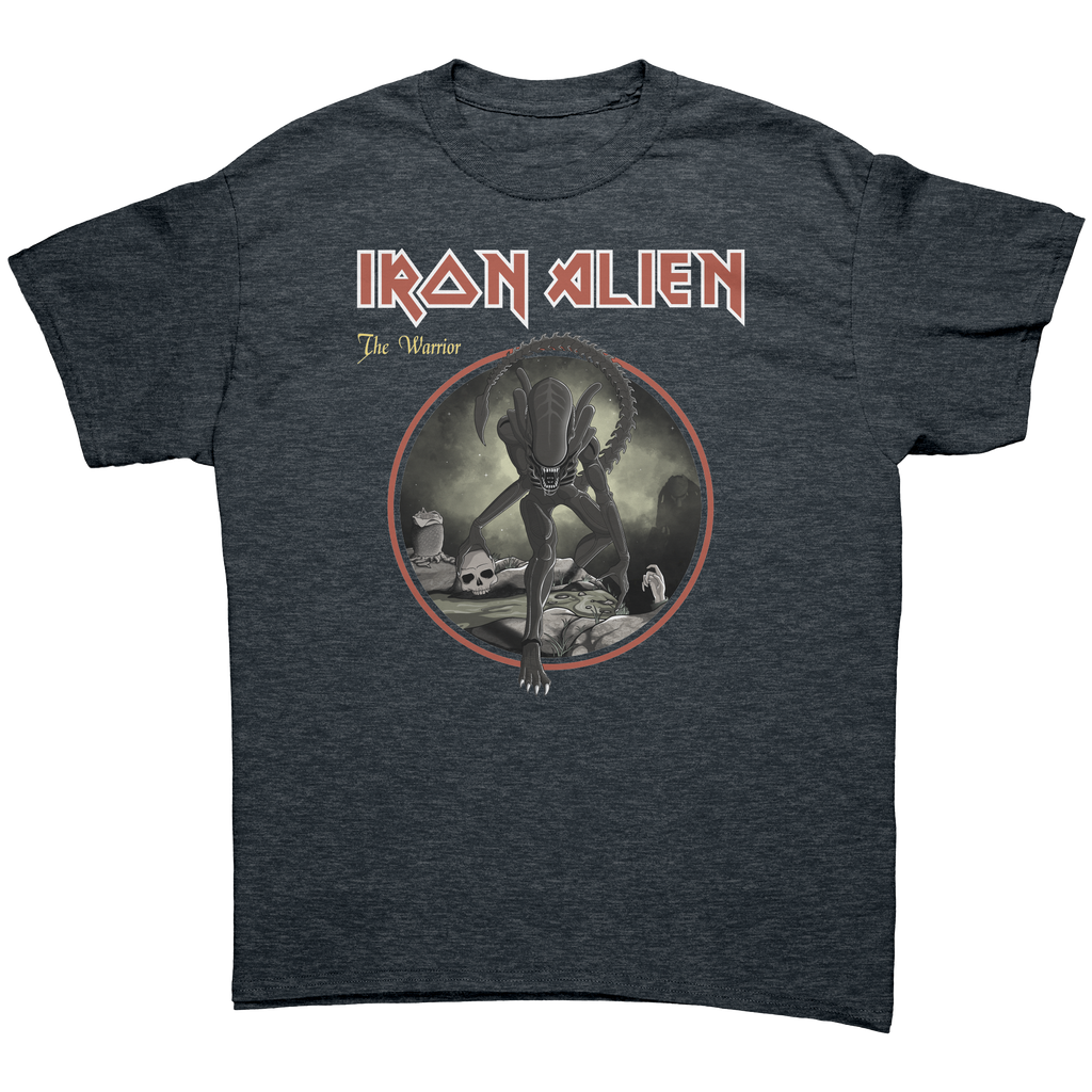 IRON ALIEN - THE WARRIOR - HEAVY METAL TURBO TEE! – TURBO COMICS