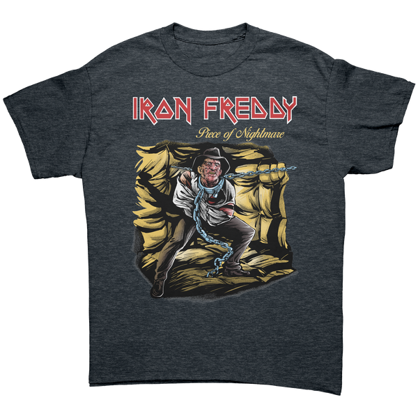 IRON FREDDY - NIGHTMARE ON ELM STREET & IRON MAIDEN - HEAVY METAL TURBO TEE!