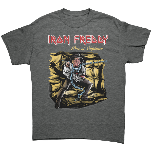 IRON FREDDY - NIGHTMARE ON ELM STREET & IRON MAIDEN - HEAVY METAL TURBO TEE!
