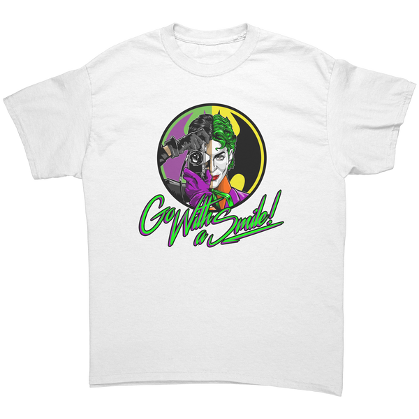 JOKER PRINCE - GO WITH A SMILE - CLASSIC TURBO TEE!