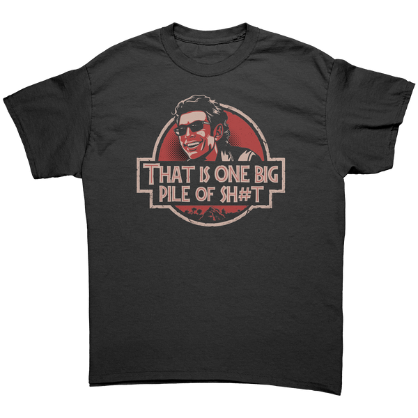 JURASSIC PARK - PILE OF SHIT - NEW POP TURBO TEE!