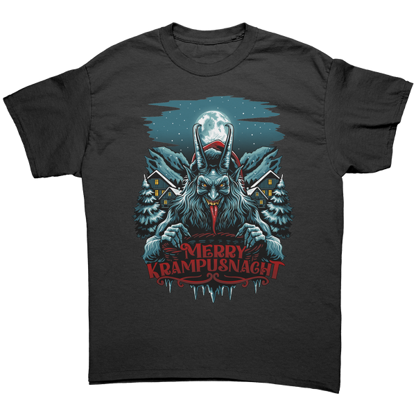 KRAMPUS - MERRY KRAMPUSNACHT - NEW POP TURBO TEE!