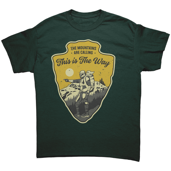 MANDALORIAN - MOUNTAINS ARE CALLING - NEW POP TURBO TEE!