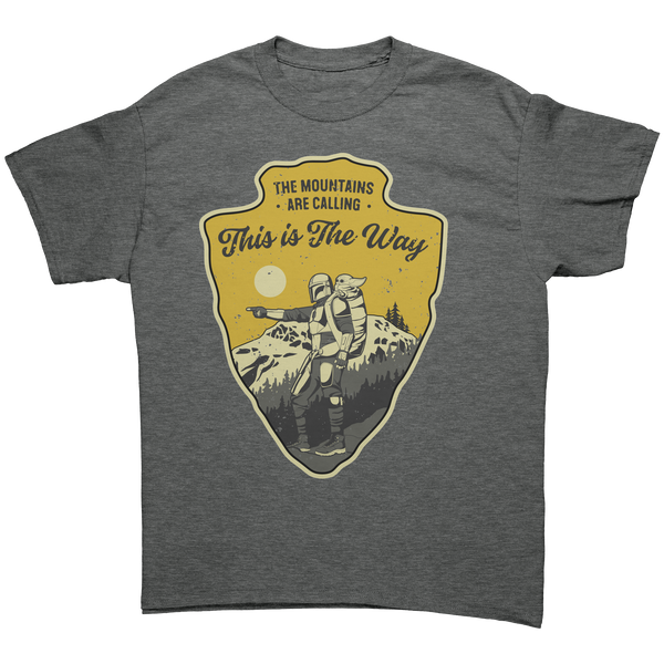 MANDALORIAN - MOUNTAINS ARE CALLING - NEW POP TURBO TEE!