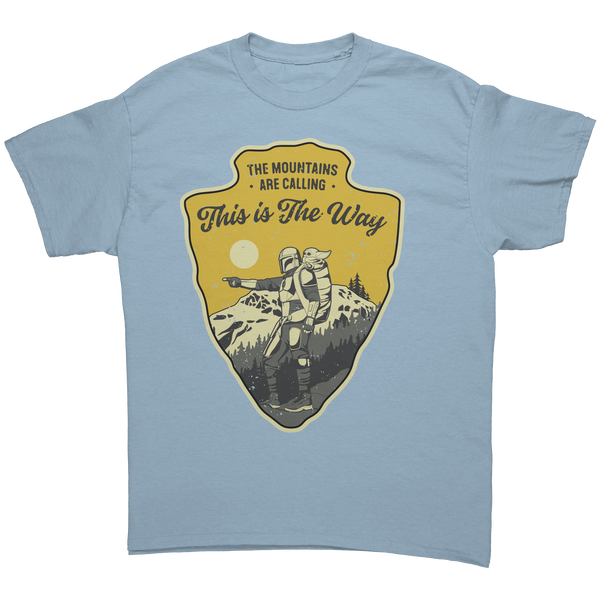 MANDALORIAN - MOUNTAINS ARE CALLING - NEW POP TURBO TEE!