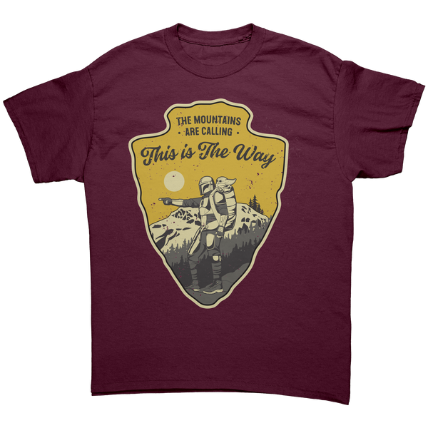 MANDALORIAN - MOUNTAINS ARE CALLING - NEW POP TURBO TEE!