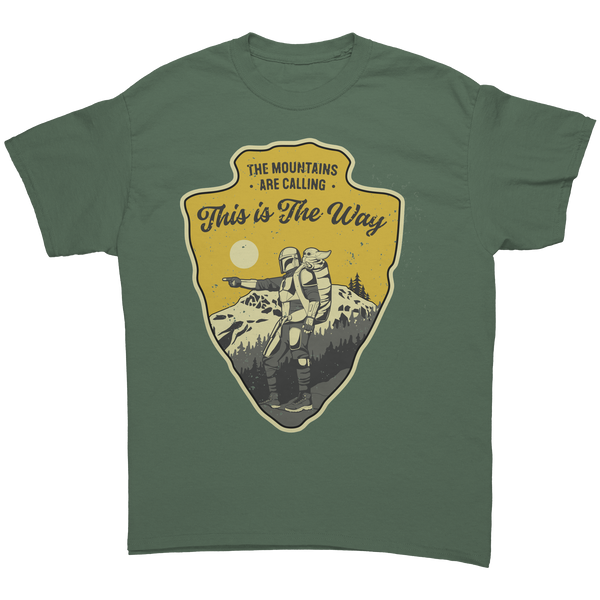 MANDALORIAN - MOUNTAINS ARE CALLING - NEW POP TURBO TEE!