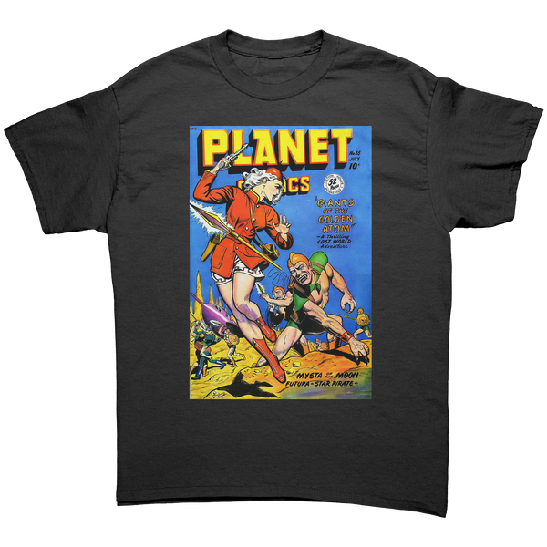 PLANET COMICS 1948 - GOLDEN AGE TURBO TEE!