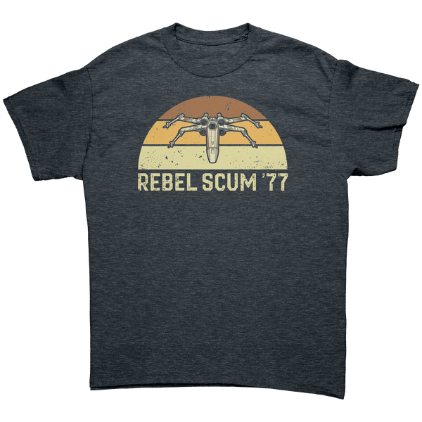 REBEL SCUM - 1977 VINTAGE X-WING - NEW POP TURBO TEE!