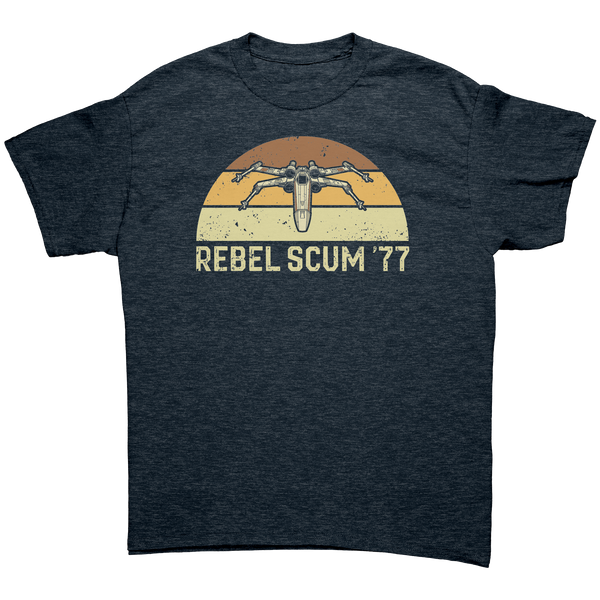 REBEL SCUM - 1977 VINTAGE X-WING - NEW POP TURBO TEE!