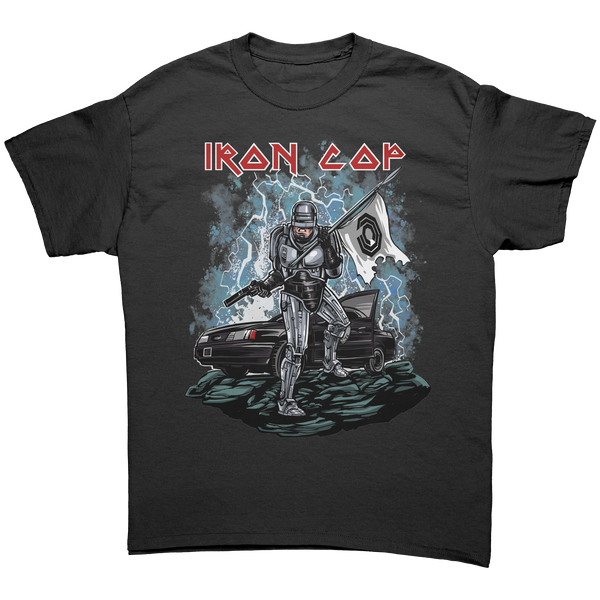 ROBOCOP - IRON MAIDEN - HEAVY METAL TURBO TEE!