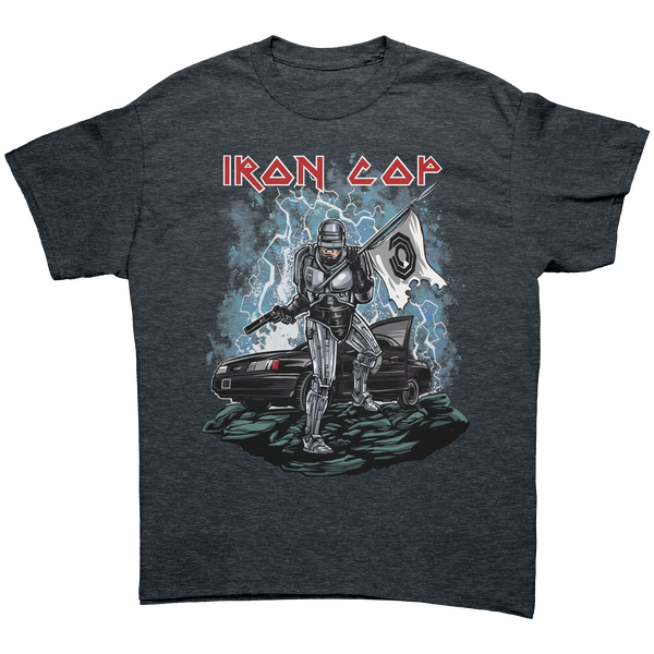 ROBOCOP - IRON MAIDEN - HEAVY METAL TURBO TEE!