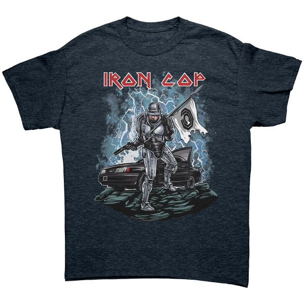 ROBOCOP - IRON MAIDEN - HEAVY METAL TURBO TEE!