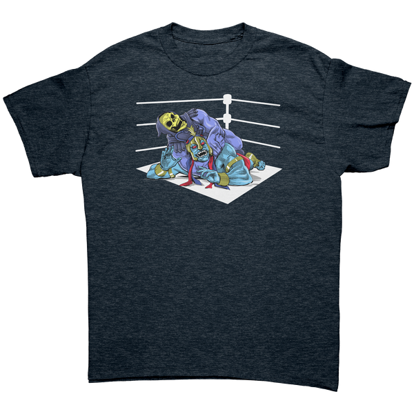 SKELETOR - WRESTLING - NEW POP TURBO TEE!