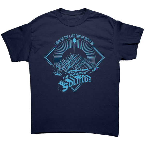 SUPERMAN - FORTRESS OF SOLITUDE - NEW POP TURBO TEE!