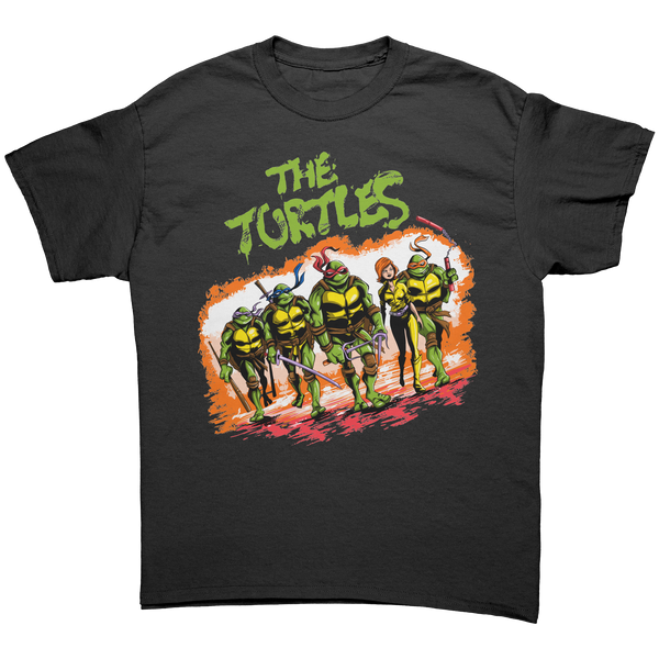 TEENAGE MUTANT NINJA TURTLES - THE WARRIORS - NEW POP TURBO TEE!