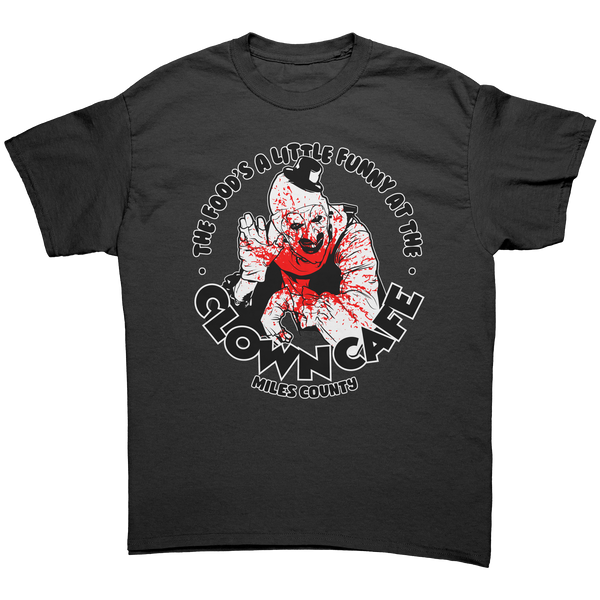 TERRIFIER - CLOWN CAFE - NEW POP TURBO TEE!