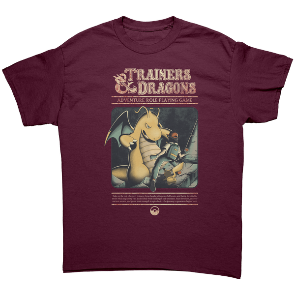 TRAINERS & DRAGONS - NEW POP TURBO TEE!