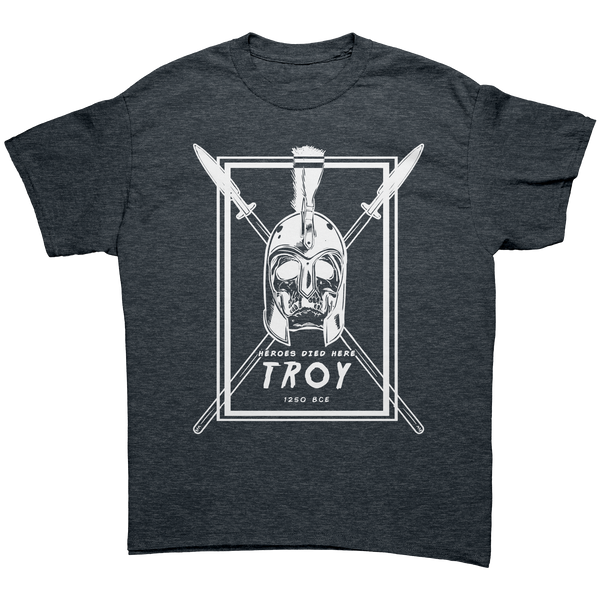 TROY - HEROES DIED HERE - NEW POP TURBO TEE!