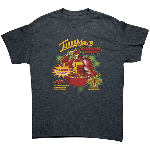 TURBO MAN - KEROSENE LOOPS - NEW POP TURBO TEE!