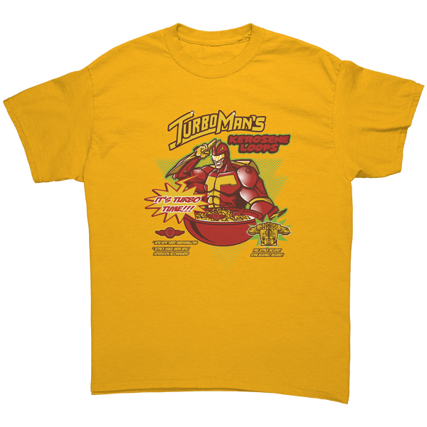 TURBO MAN - KEROSENE LOOPS - NEW POP TURBO TEE!