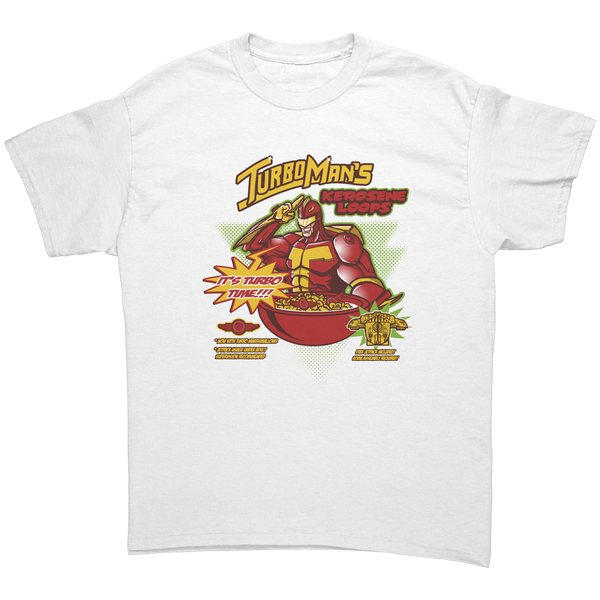 TURBO MAN - KEROSENE LOOPS - NEW POP TURBO TEE!