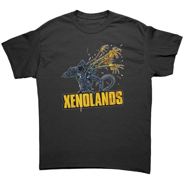 XENOLANDS - ALIEN BORDERLANDS - NEW POP TURBO TEE!