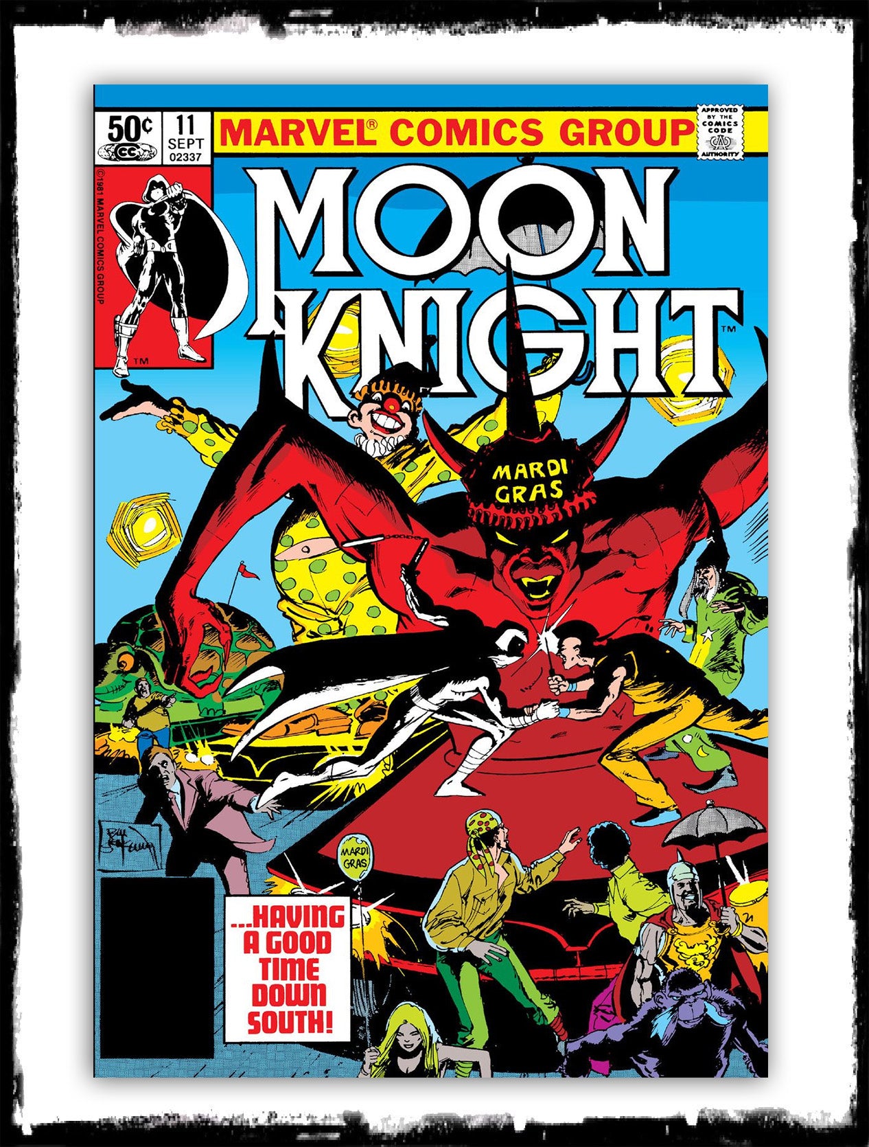 MOON KNIGHT - #11 "TO CATCH A KILLER" (1981 - VF+)