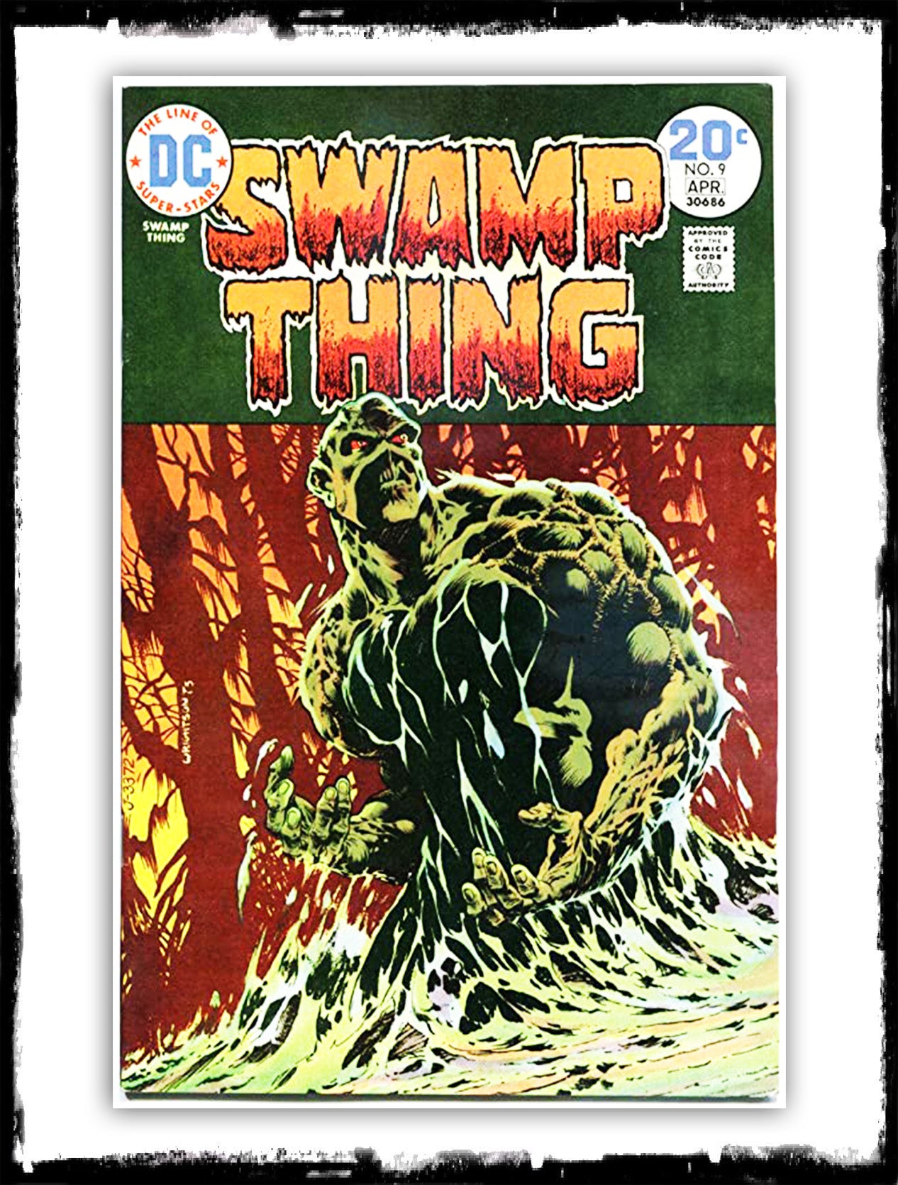 SWAMP THING - #9 BERNIE WRIGHTSON CLASSIC (1974 - VF)