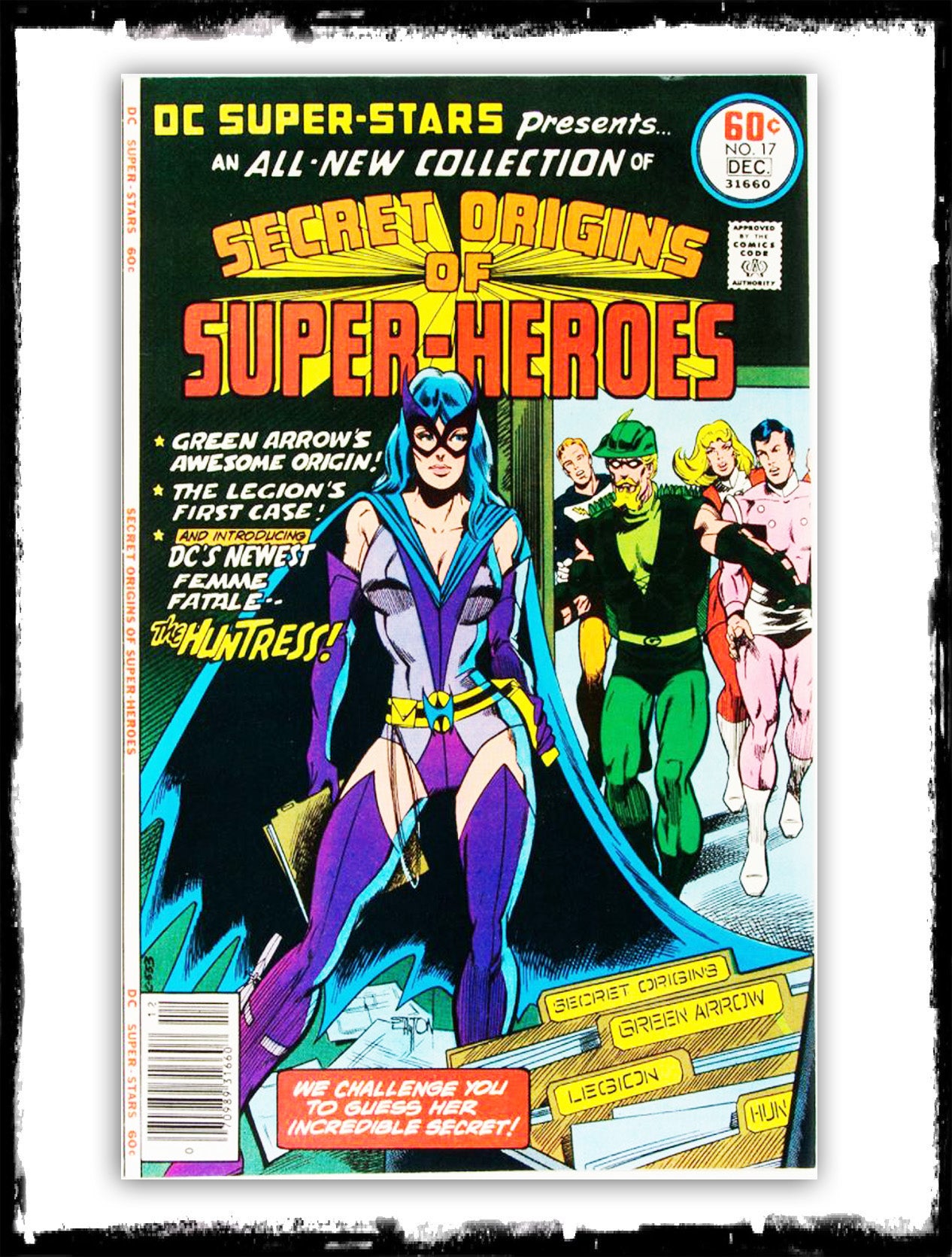 DC SUPER-STARS - #17 1ST APP OF HUNTRESS - NEWSSTAND (1977 - VF+)