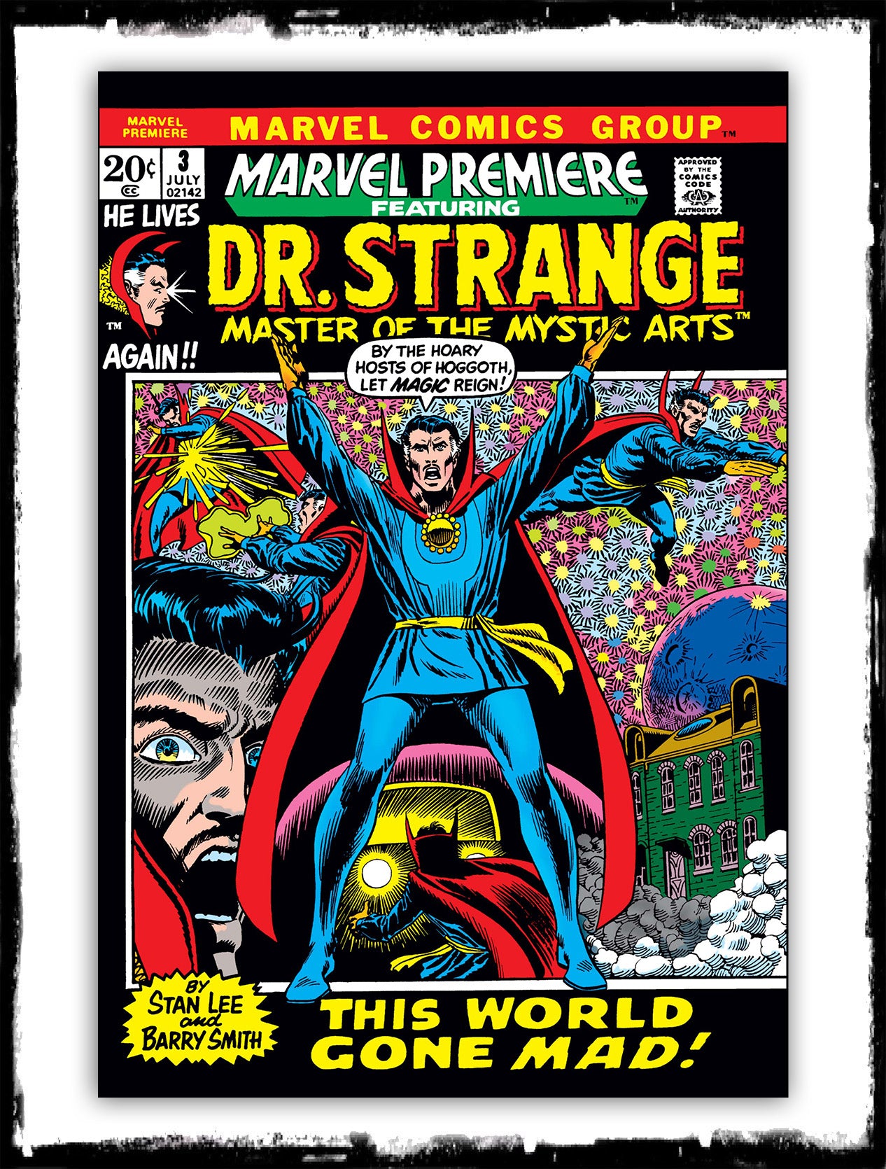 MARVEL PREMIERE - #3 'WHILE THE WORLD SPINS MAD!' (1973 - VG/FN)