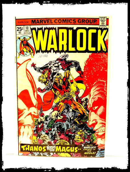 WARLOCK - #10 ORIGIN OF THANOS & GAMORA! (1975 - VF+)