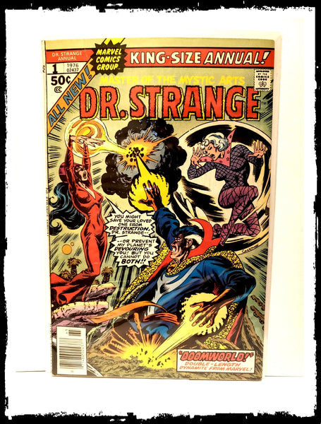 DOCTOR STRANGE: KING-SIZE ANNUAL - #1 “...AND THERE WILL BE WORLDS ANEW” (1975 - FN/VF)