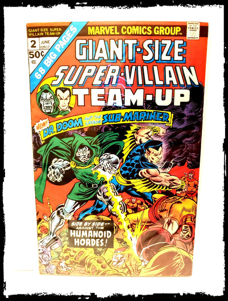 GIANT-SIZE SUPER VILLAIN TEAM-UP - #2 DR. DOOM VS SUB-MARINER (1975 - VF)