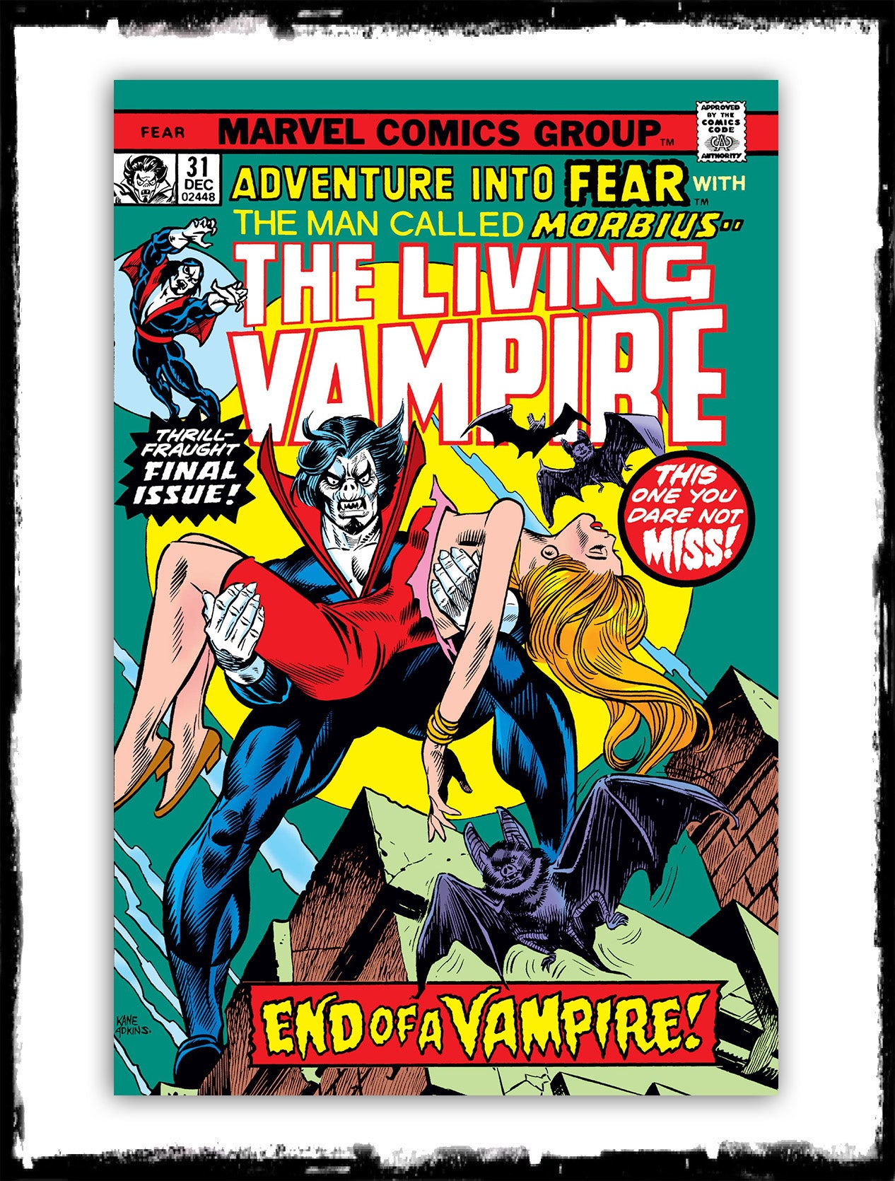 ADVENTURE INTO FEAR - #31 FINALE ISSUE! (1975 - VF)
