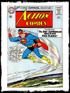 ACTION COMICS - #314 "THE DAY SUPERMAN BECAME FLASH" (1964 - VF)