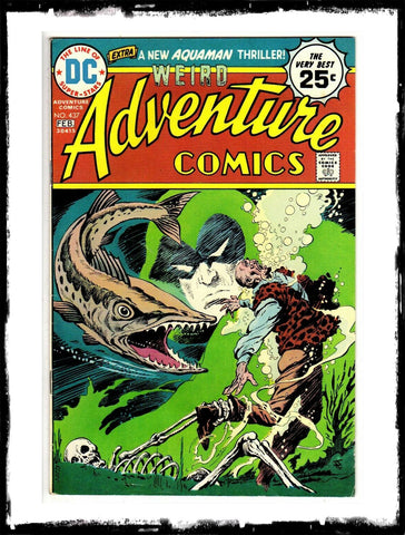 ADVENTURE COMICS - #437 CLASSIC JIM APARO SPECTRE BOOK (1974 - VF+)
