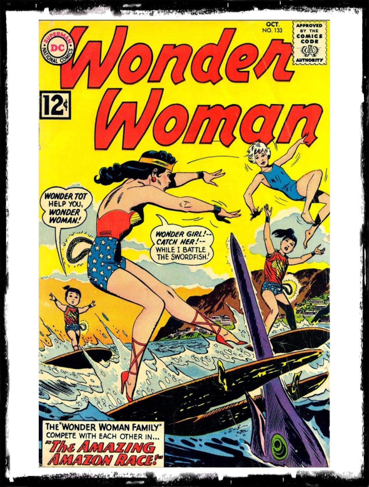WONDER WOMAN - #133 CLASSIC WONDER WOMAN (1962 - FN/VF