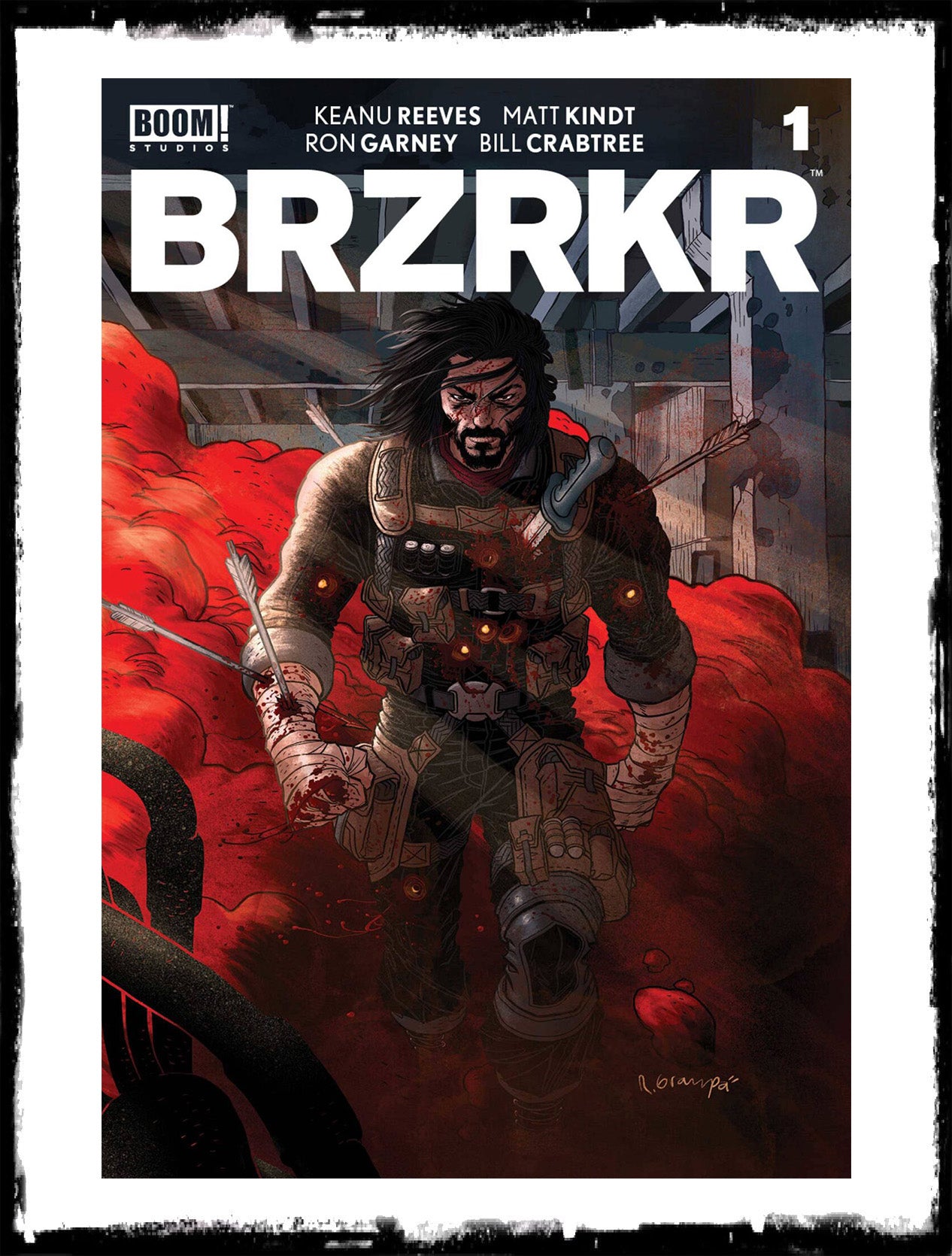 BRZRKR - #1 RAFAEL GRAMPA VARIANT (2021 - NM) – TURBO COMICS