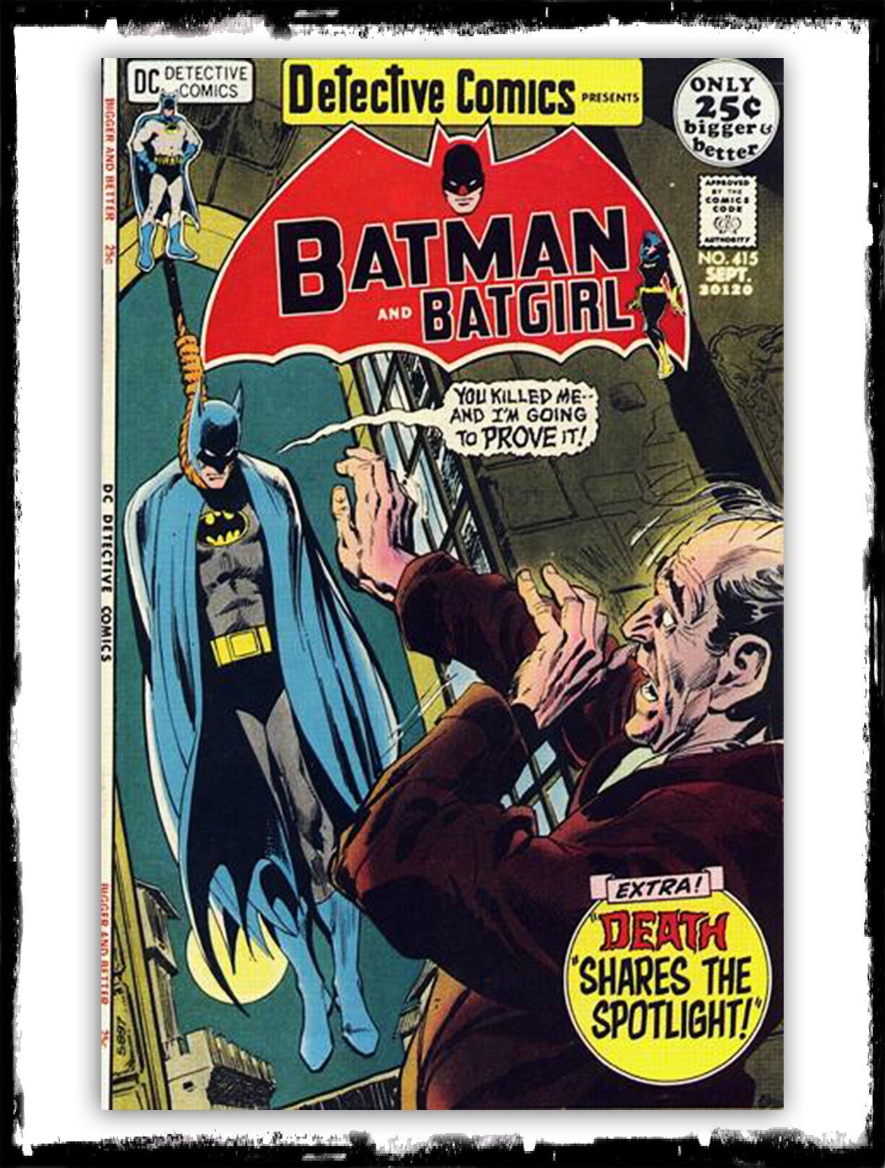 DETECTIVE COMICS - #415 NEAL ADAMS COVER (1971 - VF)