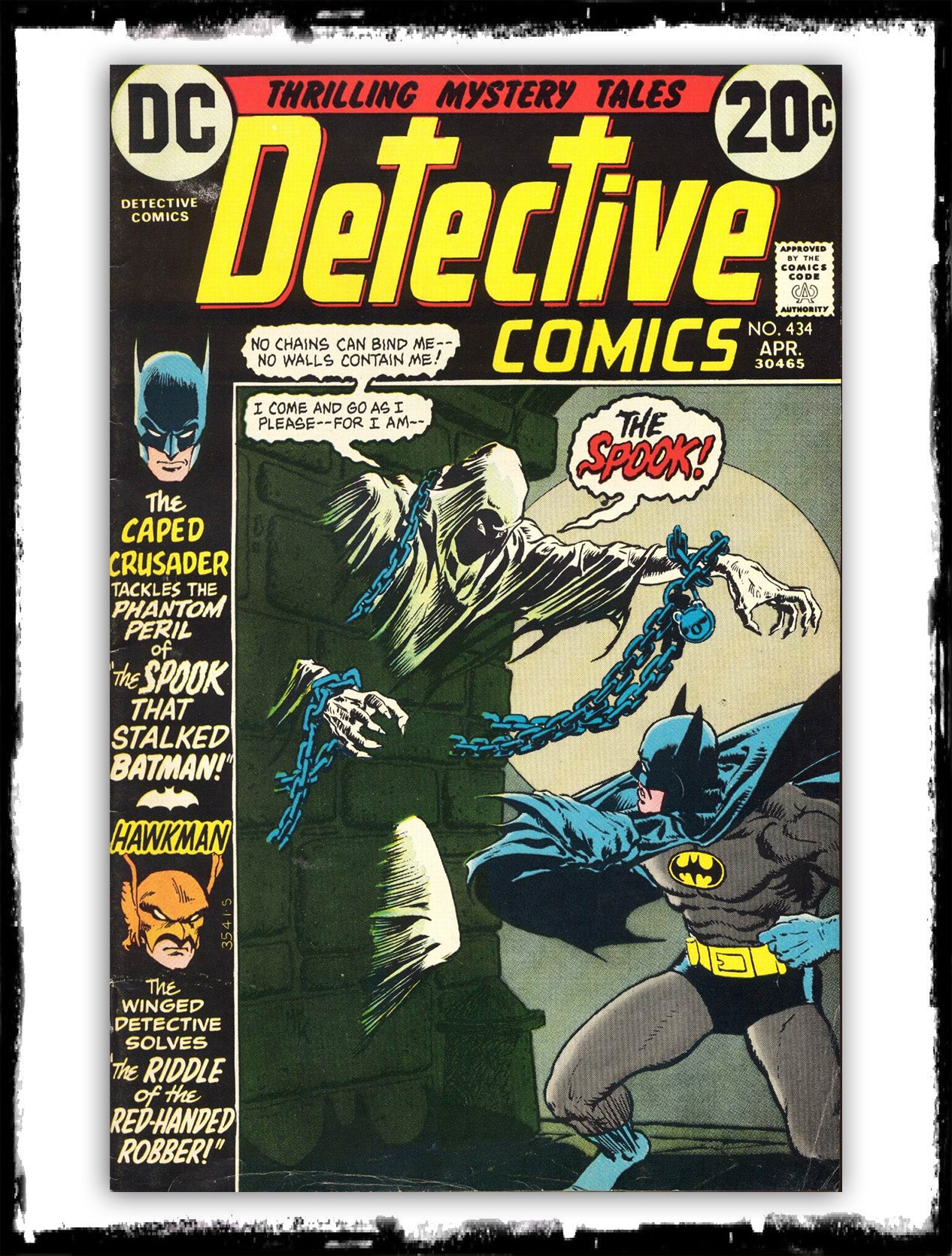 DETECTIVE COMICS - #434 (1973 - VG)